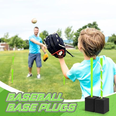 Shappy Base Plug with Tassel Baseball Base Plugs Anchor Baseball Field Heavy Duty Anchor Plugs with Tassel for Baseball Field Drill Softball Bases Accessories in Saudi Arabia