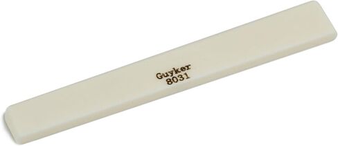 Guyker Blanks Bone Nut, String Pillow Nut Saddles Unslotted Guitar Bridge Nut Replacement Parts Accessories for Mandolin Banjos Ukulele Acoustic Folk Electric Guitar 2 Piece, Black 46x3.8x10mm 4630 in Saudi Arabia