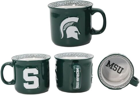 Official Custom Ceramic, X-Large 23 OZ, Relief (raised) Mug (Ohio State Buckeyes) in Kuwait