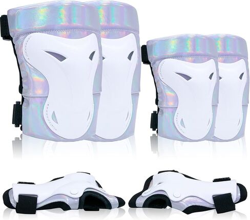 Bienbee Knee Pads for Men, Knee Pads Wrist Guard Knee and Elbow Pads Adult Protective Gear Set for Skateboard, Roller Skating, for Women Men Youth Adult Kids in Saudi Arabia