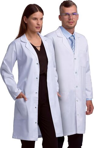 Professional for Men Women Snap Closure Full Length Poly Cotton 40 Inch in Saudi Arabia