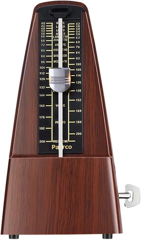 Mechanical metronome, piano sound, big guitar, violin, drum kit, instrument, universal rhythmologist (Musical Instrument Universal【Mahogany color】) in Saudi Arabia