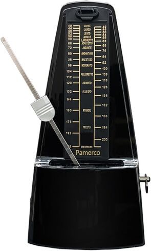 Mechanical metronome, piano sound, big guitar, violin, drum kit, instrument, universal rhythmologist (Musical Instrument Universal【Mahogany color】) in Saudi Arabia