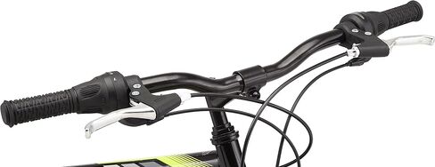 Pacific Cavern Mountain Bike for Youth or Adult Boys Girls, 7 or 21-Speed Twist Shifter Options, 20/24/26-Inch Wheels, 11 to 17.5-Inch Steel Frame, Front Suspension, Kickstand Included in Saudi Arabia