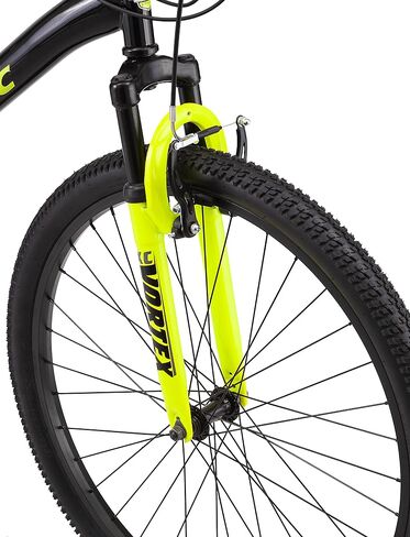 Pacific Cavern Mountain Bike for Youth or Adult Boys Girls, 7 or 21-Speed Twist Shifter Options, 20/24/26-Inch Wheels, 11 to 17.5-Inch Steel Frame, Front Suspension, Kickstand Included in Saudi Arabia