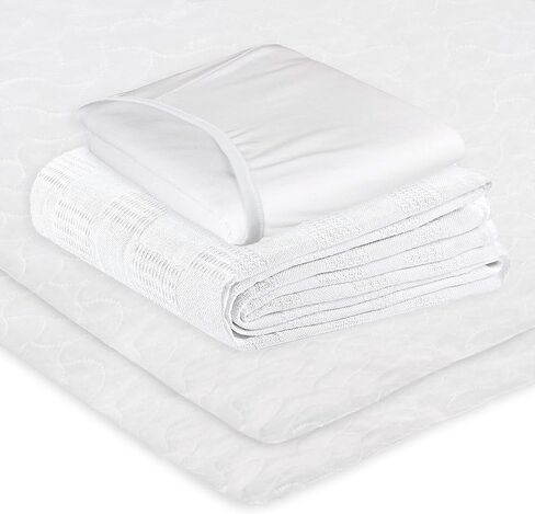 TL Care Health Fitted Hospital Bed Sheet, Fits 84" x 36" x 16" Hospital and Home Care beds, Soft, Durable and Elastic-Free in Saudi Arabia