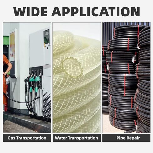 22Pcs Brass Barbed Hose Fittings, 1/4" 5/16" 3/8" 1/2" (6mm/8mm/10mm/12mm) Hose Barb Splicer Mender, Durable Hose Barb Fittings for Air/Fuel/Water/Oil Hose, Corrosion-Resistant Hose Connectors in Kuwait