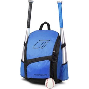 Baseball Bag - Backpack for Baseball, Softball, Tball - Adults & Youth Bat Bag