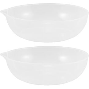 TEHAUX Kitchen Weighing Pan Trays, Weighing Powder Pans, Electronic Scale Powder Storage Tray Surface Plate Balance Scale Pan Kitchen Weighing Tray Scale Tray for Powder Weight Crafts Samples