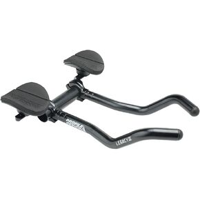 Profile Design Legacy II Aerobars, Aluminum Aerobar Extensions for Triathlon and Time Trial Bikes, Adjustable Armrests, Handlebar Rest for Cycling, Black, One Size
