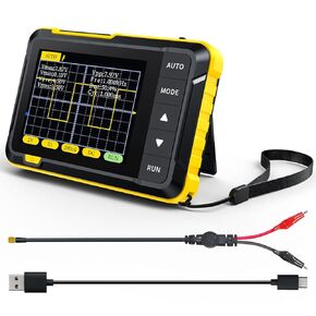 FNIRSI DSO152 Oscilloscope - 2.8" TFT Handheld Digital Oscilloscope Kit Portable Automotive Oscilloscope, 2.5MS/s High Sampling Rate, 200KHz Bandwidth, Trigger Function Auto/Nomal/Single(Standard)