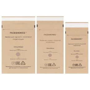 100Pcs Self-Sealing Sterilization Cleaning Bags, Disposable Autoclave Bags for Manicure Dental Tools (100 * 200mm)