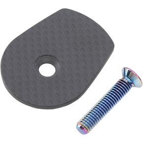 Tbest Carbon Stem Top,Cycling Headset Carbon Fiber Cycling Headset Stem Top Cover with Ti Screw for Canyon H31 H11 H36