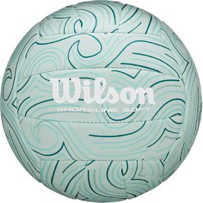 WILSON Shoreline Soft Gen Green Volleyball - Official Size, Light Blue