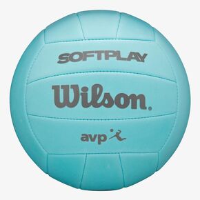 WILSON AVP Soft Play Volleyball - Official Size, Blue