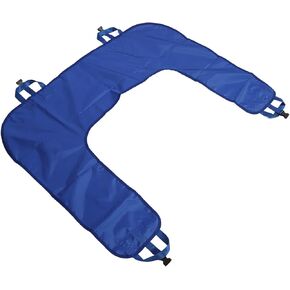 U Shape Patient Turning Sheet,ANGGREK Patient Turning Device with Fixation Straps Labor Saving Bed Ridden Patients Lifting Pad Patient Position Bed Pad