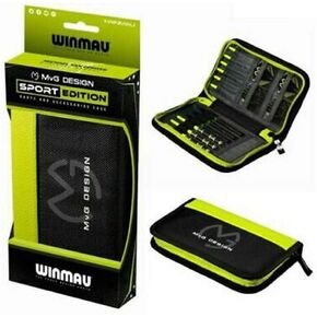 Winmau MvG Design Dart Case, Michael van Gerwen, Slimline,11 Compartments, Sports Edition