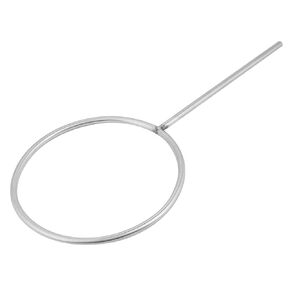 Laboratory Stainless Steel Closed Ring Retort Support Laboratory Ring Support for Biology and Chemistry Lab (Ring Outer Diameter 160mm)