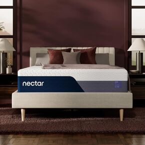 Nectar Premier 13" Twin XL Mattress (New Version) - Medium Firm - Contouring Memory Foam - Cooling Upgrade - 2" Pressure Relief Layer - Minimal Motion Transfer - 365-Night Trial & Forever Warranty in Kuwait