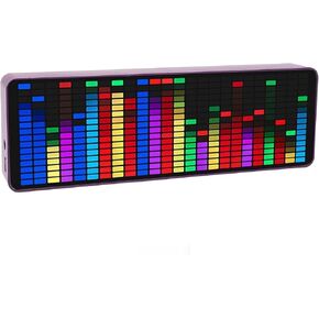Spectrum Display Screen, 1624 Segment Rhythm RGB Colorful LED Music Spectrum Display
