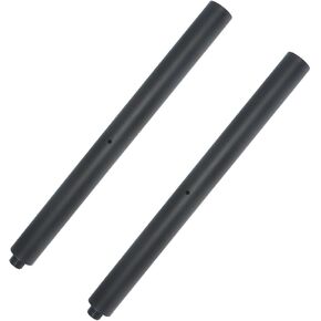 M20 Speaker Pole,Speaker Pole Mount, Subwoofer Pole,16 inch Extended Speaker Pole,with 35mm and M20 (2 Packs Black)