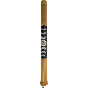 Bamboo Painted Rainstick - Evil Eye, Large, 11-inch Length x 8-inch Width (31269)