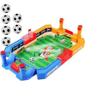 Mini Foosball Table Soccer Game for Kids: Gift Toys for 3 4 5 6 7 8-12 Year Old Boys and Girls,Indoor Sports Soccer Toy, Fun Family Board Game for Holiday Gatherings