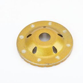 Diamond Concrete Grinding Wheel, 5/8" Arbor, 3.5" Grinding Wheel for Polishing and Cleaning Stone Concrete Surface/Cement/Marble/Rock/Granite, Angle Grinder Wheels Cup