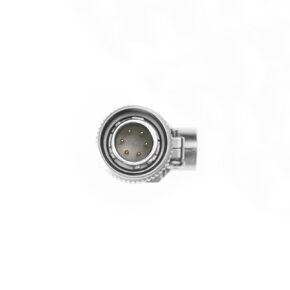 Alvins Hirose 6 Pin Male HR10A-7P-6P Rotatable Right Angle Circular Connector for Nikon Trimble Topcon Sokkia Total Station Data Transmission