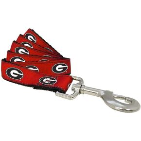 NCAA Georgia Bulldogs Dog Leash (Team Color, Large)