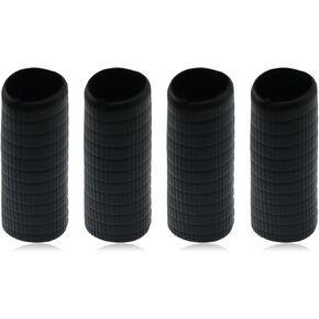 4PCS Bow Grip Leather Rubber Sleeve Violin Bow Cello Bass Bow Accessories Violin Posture Corrector Bow Grip Tool