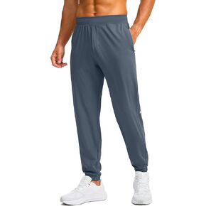 Soothfeel Men's Joggers with Zipper Pockets 28" 30" 32" Golf Joggers Lightweight Sweatpants Athletic Workout Pants for Men