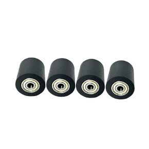 4 Mechanical Pulley Bearings,Chain Pulley,Tensioner Pulley Guide,Suitable for Street Bikes and Motorcycles(626zz-6mm-4packs)