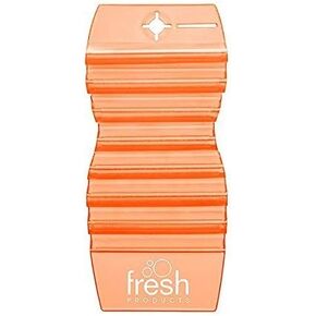 Fresh Products Hang Tag Air Freshener for Small Spaces Discreet Made with Natural Oils Suction Cup to Flat Surfaces Made in the USA Spiced Apple 12 pack Suction Cups Included