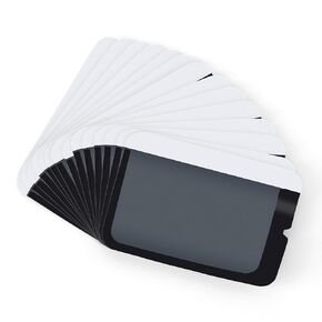 JMU Size 0 Dental X-Ray Barrier Envelopes 100Pcs, Disposable Protective Sleeves for Digital Phosphor Plate Imaging Sensor 22×35mm,Horizontal Opening