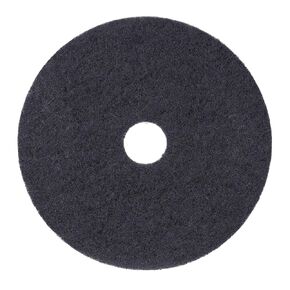 Premier Pads Standard 19" Diameter Stripping Floor Pads, Black, 5/Carton