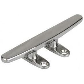 Marine Grade Stainless Steel Open Base Cleat 6"
