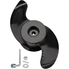 MKP-38 Prop Replacement for Minn kota Trolling Motor Propller, MKP-38 Weedless Wedge 2 Fits 4-1/2" Motor Diameter, 1865023 Replace 1378160 Prop Kit, Trolling Motor Replacement Parts