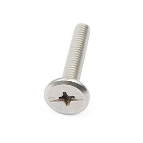 Wulankd 25 Pack 1/4"-20 x 1-1/2" Combo Sidewalk Bolt, Stainless Steel Hurricane Hardware, Truss Head