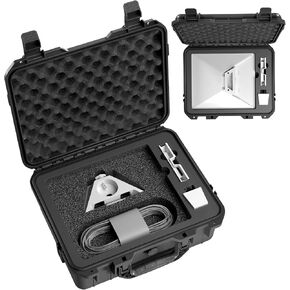 Starlink Mini Case, IP67 Waterproof Starlink Mini Carrying Case for Travel, Portable Protective Hard Case with Molded Foam for Starlink Mini and Accessories, Grey