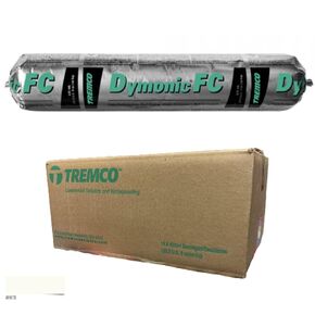 Tremco White Dymonic FC High-Performance, Fast-Curing, Single-Component, Hybrid Sealant 20.3 fl/oz Sausages (960712-385), Case of 15