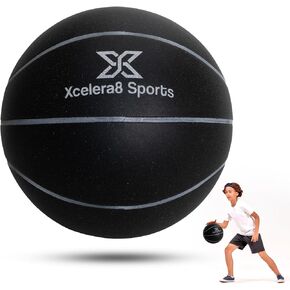 Silent Basketball for Indoor Use (Size 7) - Quiet Foam Basketball for Indoor Dribbling and Noise-Free Play | Soundless Basketball for Indoor Training Ensuring Peaceful Play at Home