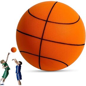 Silent Basketball, 2025 New Dribble Dream Silent Basketball, Silent Basketball Dribbling Indoor, Foam Basketball Indoor Training Ball for Youth Various Indoor Activities