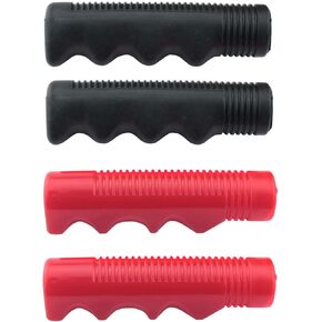 4pcs Tricycle Handlebars 3/4 inch Bundle Kids Non-Slip Special Replacement Bicycle Handlebars Grips Handlebar Covers Toys Round Hole Handlebars Agricultural Machinery Rototiller Armrests