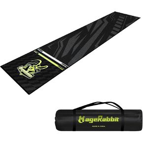 Dart Board Mat, Dart Mat Floor Protector with Dart Throw Line, 65 x 295cm,Professional Dart Mat,for Steel and Soft Dart Games,Dartboard Floor Mat,Dart Carpet,Dart Mat with Throw Line