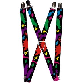 Buckle Down Men's Suspender-Dinosaurs