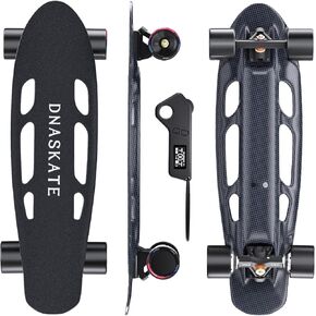 M2S/Pro Electric Skateboard with Remote, 17/22Mph Top Speed,9Miles Range,400/800W Hub-Motor, Skateboard for Adults ＆Teens