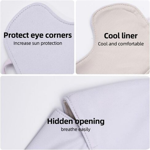 OHRAIN Neck Gaiter UPF 50+ UV Face Scarf Cover Summer Breathable Washable Reusable SLF5M043 in Saudi Arabia