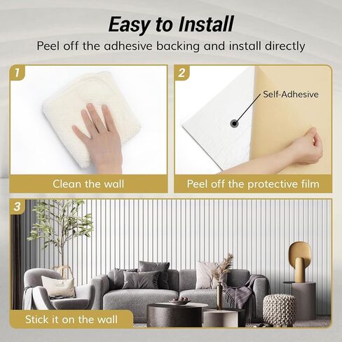 TONOR 4-Pack Bilayer Acoustic Panels Large Self-adhesive, 47.2" * 23.6" * 0.72" Adhesive Wall Panel, Large Soundproof Tiles for Echo Absorbtion, Acoustical Barrier of Polyester Fiber, Black in Saudi Arabia