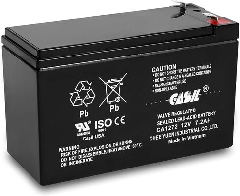 بطارية بديلة Exide EP17-12 12V 17Ah F3 من Casil CA12180 12v 18ah in Saudi Arabia